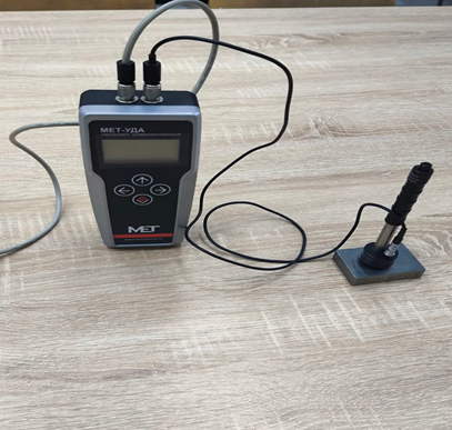 MET-UDA portativ vibrometr / vibratsiya analizatori